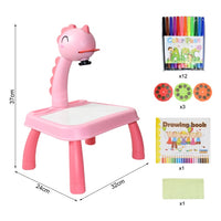 Thumbnail for Children Led Projector Art Drawing Table