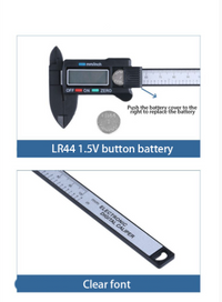 Thumbnail for Plastic high precision Electronic digital display vernier caliper