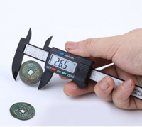 Thumbnail for Plastic high precision Electronic digital display vernier caliper